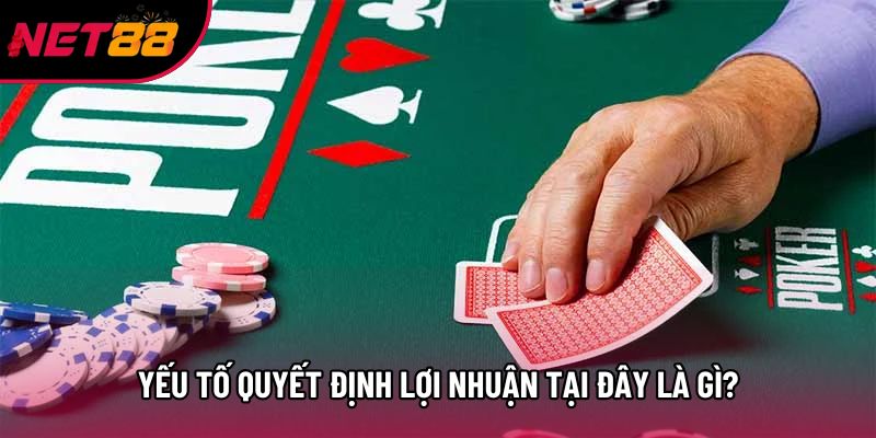 Yếu tố quyết định lợi nhuận tại đây là gì? Yếu tố quyết định lợi nhuận tại đây là gì?